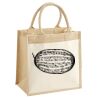 Pocket Jute Midi Tote Thumbnail