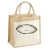 Pocket Jute Midi Tote Thumbnail