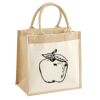 Pocket Jute Midi Tote Thumbnail