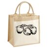 Pocket Jute Midi Tote Thumbnail
