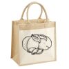 Pocket Jute Midi Tote Thumbnail