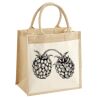 Pocket Jute Midi Tote Thumbnail