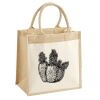 Pocket Jute Midi Tote Thumbnail