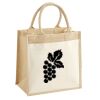 Pocket Jute Midi Tote Thumbnail