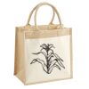 Pocket Jute Midi Tote Thumbnail