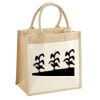 Pocket Jute Midi Tote Thumbnail