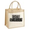 Pocket Jute Midi Tote Thumbnail