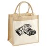 Pocket Jute Midi Tote Thumbnail