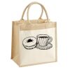 Pocket Jute Midi Tote Thumbnail
