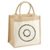 Pocket Jute Midi Tote Thumbnail