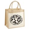 Pocket Jute Midi Tote Thumbnail
