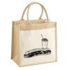 Pocket Jute Midi Tote Thumbnail