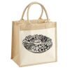 Pocket Jute Midi Tote Thumbnail