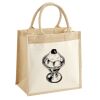 Pocket Jute Midi Tote Thumbnail