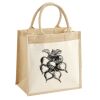 Pocket Jute Midi Tote Thumbnail