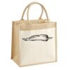 Pocket Jute Midi Tote Thumbnail