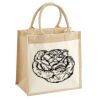 Pocket Jute Midi Tote Thumbnail