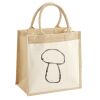 Pocket Jute Midi Tote Thumbnail