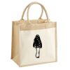 Pocket Jute Midi Tote Thumbnail