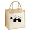 Pocket Jute Midi Tote Thumbnail