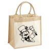 Pocket Jute Midi Tote Thumbnail