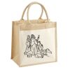 Pocket Jute Midi Tote Thumbnail
