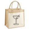 Pocket Jute Midi Tote Thumbnail