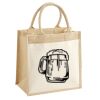 Pocket Jute Midi Tote Thumbnail
