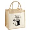 Pocket Jute Midi Tote Thumbnail