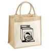 Pocket Jute Midi Tote Thumbnail