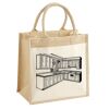 Pocket Jute Midi Tote Thumbnail