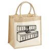 Pocket Jute Midi Tote Thumbnail