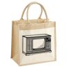 Pocket Jute Midi Tote Thumbnail