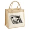 Pocket Jute Midi Tote Thumbnail