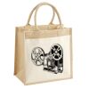 Pocket Jute Midi Tote Thumbnail