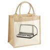 Pocket Jute Midi Tote Thumbnail