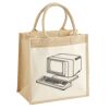 Pocket Jute Midi Tote Thumbnail