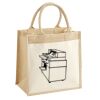 Pocket Jute Midi Tote Thumbnail