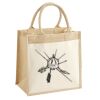 Pocket Jute Midi Tote Thumbnail