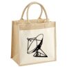 Pocket Jute Midi Tote Thumbnail
