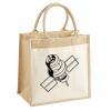 Pocket Jute Midi Tote Thumbnail