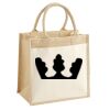 Pocket Jute Midi Tote Thumbnail