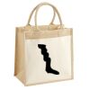 Pocket Jute Midi Tote Thumbnail
