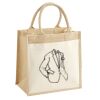 Pocket Jute Midi Tote Thumbnail