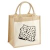 Pocket Jute Midi Tote Thumbnail