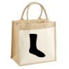 Pocket Jute Midi Tote Thumbnail