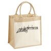 Pocket Jute Midi Tote Thumbnail