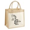 Pocket Jute Midi Tote Thumbnail