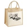 Pocket Jute Midi Tote Thumbnail