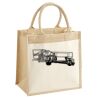Pocket Jute Midi Tote Thumbnail